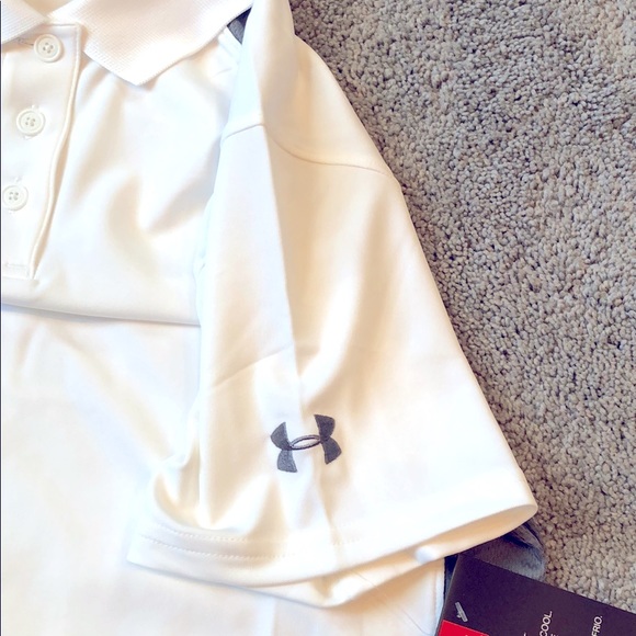 NWT Women’s Under Armour Color Block Polo Shirt - Picture 7 of 11